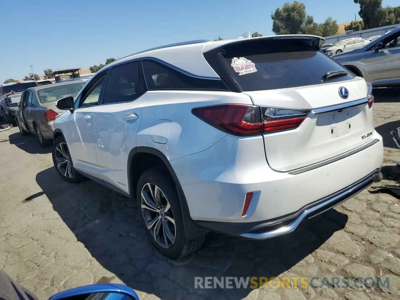 2 Photograph of a damaged car JTJHGKFA5N2022904 LEXUS RX450 2022