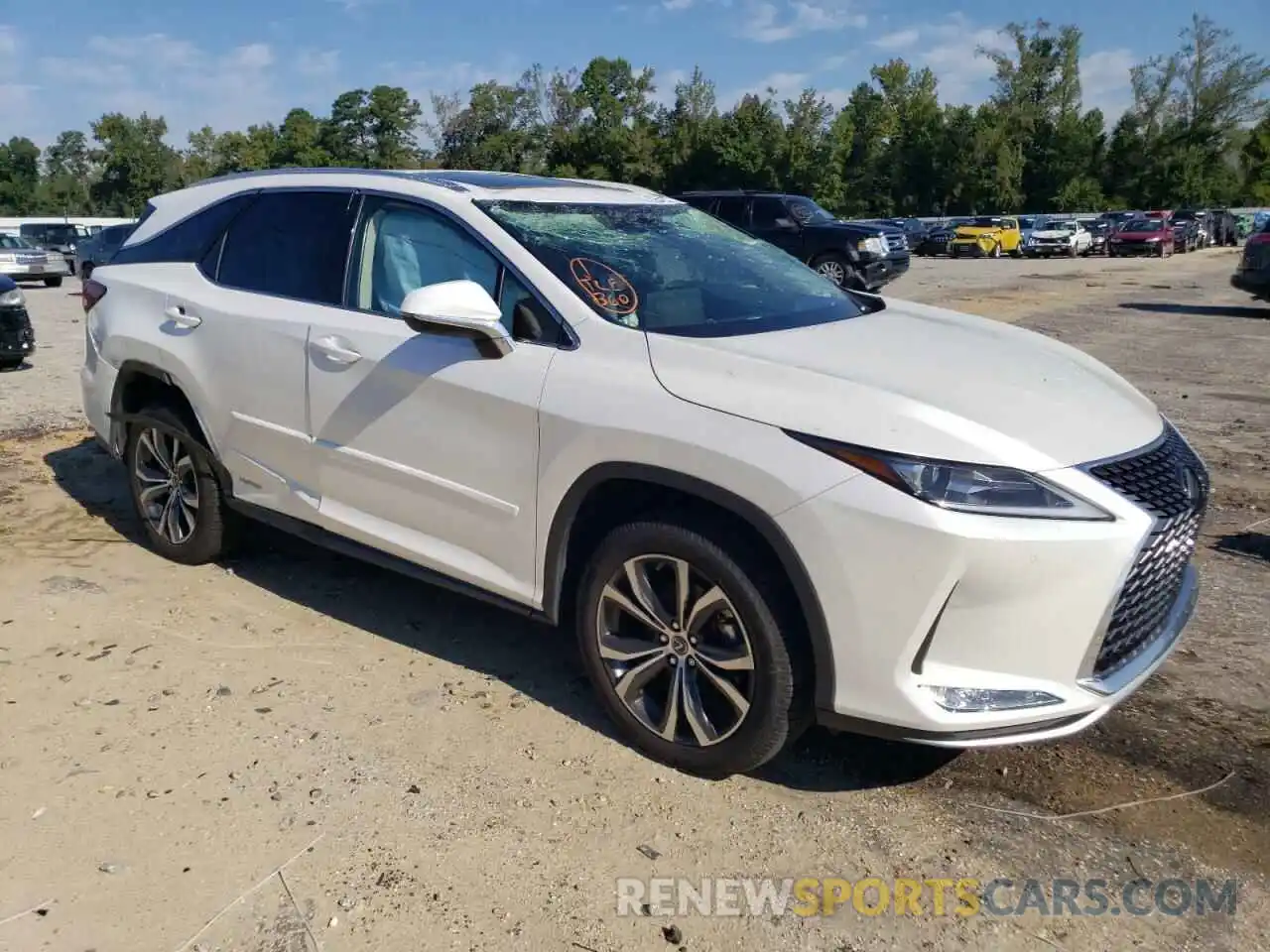 4 Photograph of a damaged car JTJHGKFA5N2024037 LEXUS RX450 2022