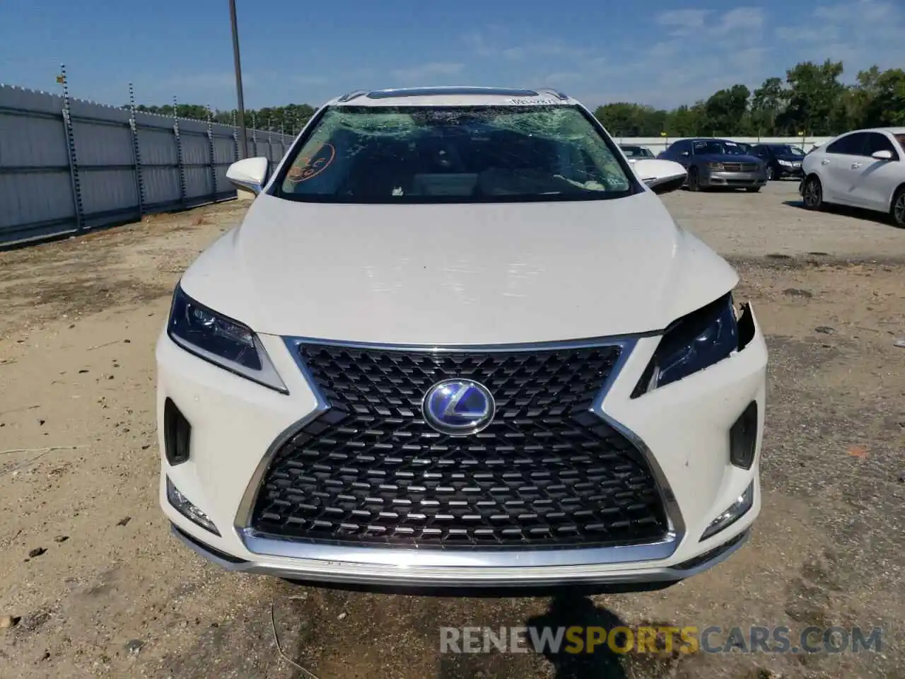 5 Photograph of a damaged car JTJHGKFA5N2024037 LEXUS RX450 2022