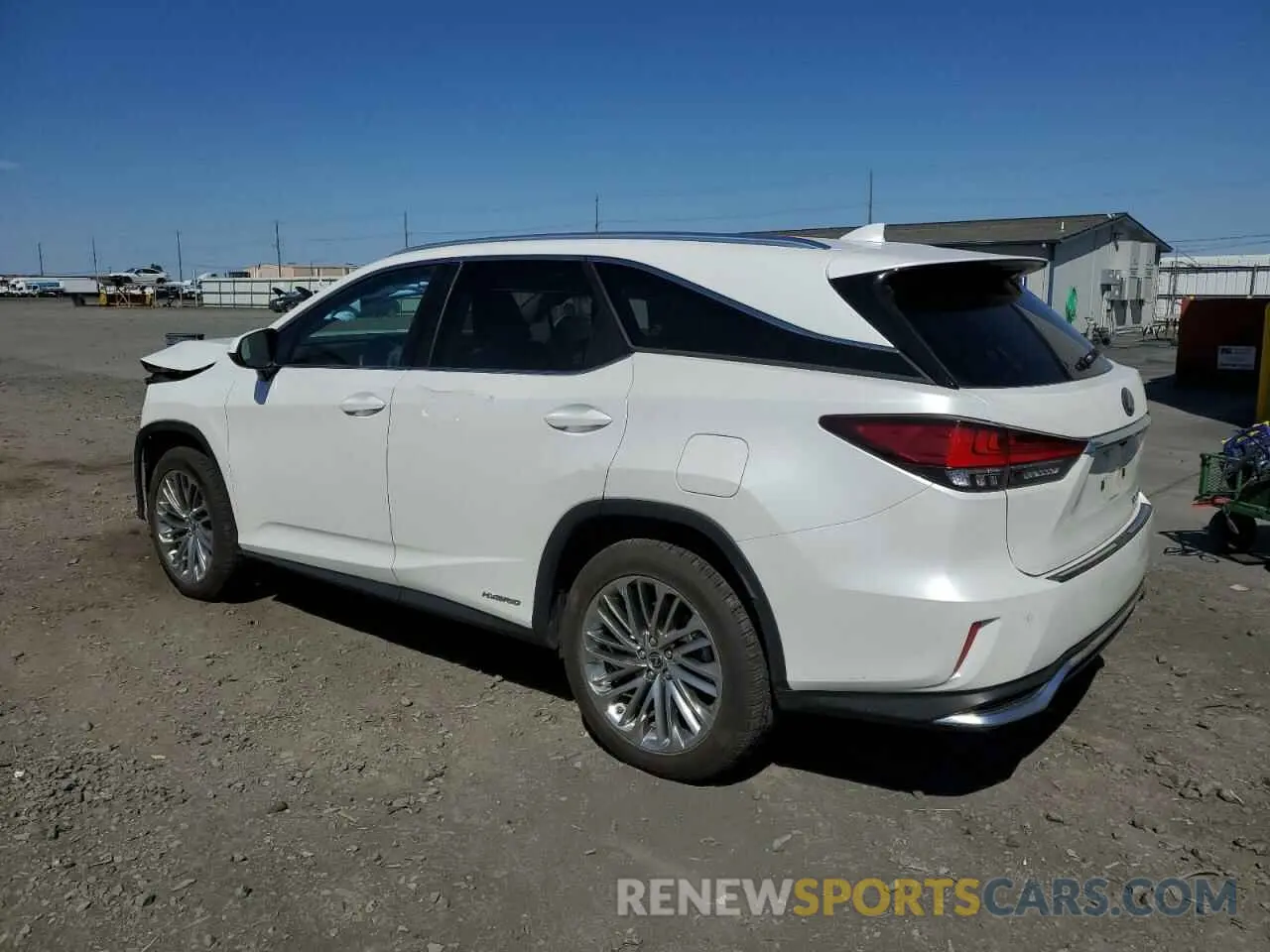 2 Photograph of a damaged car JTJJGKFA0N2026523 LEXUS RX450 2022