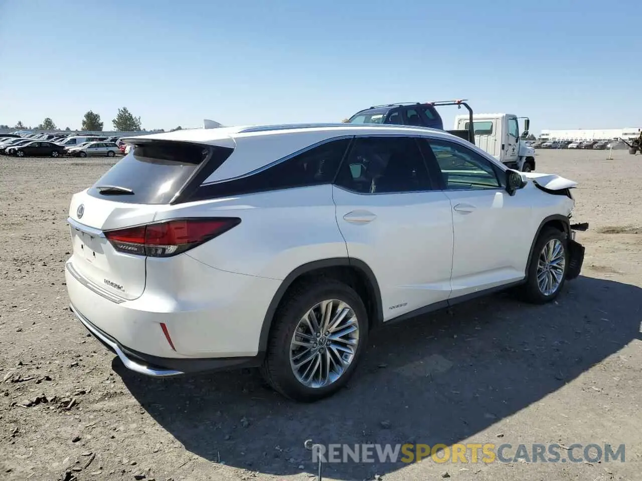 3 Photograph of a damaged car JTJJGKFA0N2026523 LEXUS RX450 2022