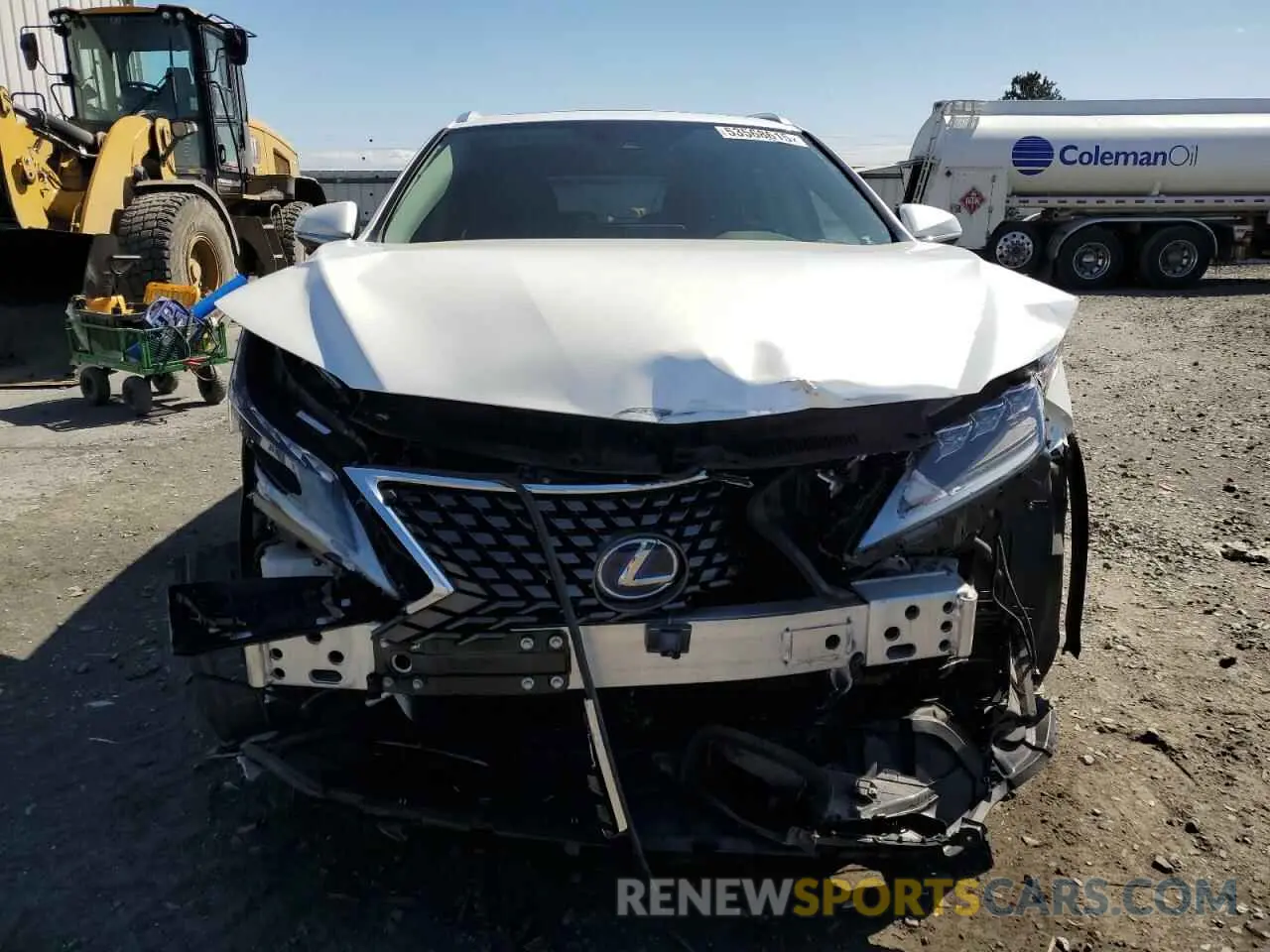 5 Photograph of a damaged car JTJJGKFA0N2026523 LEXUS RX450 2022