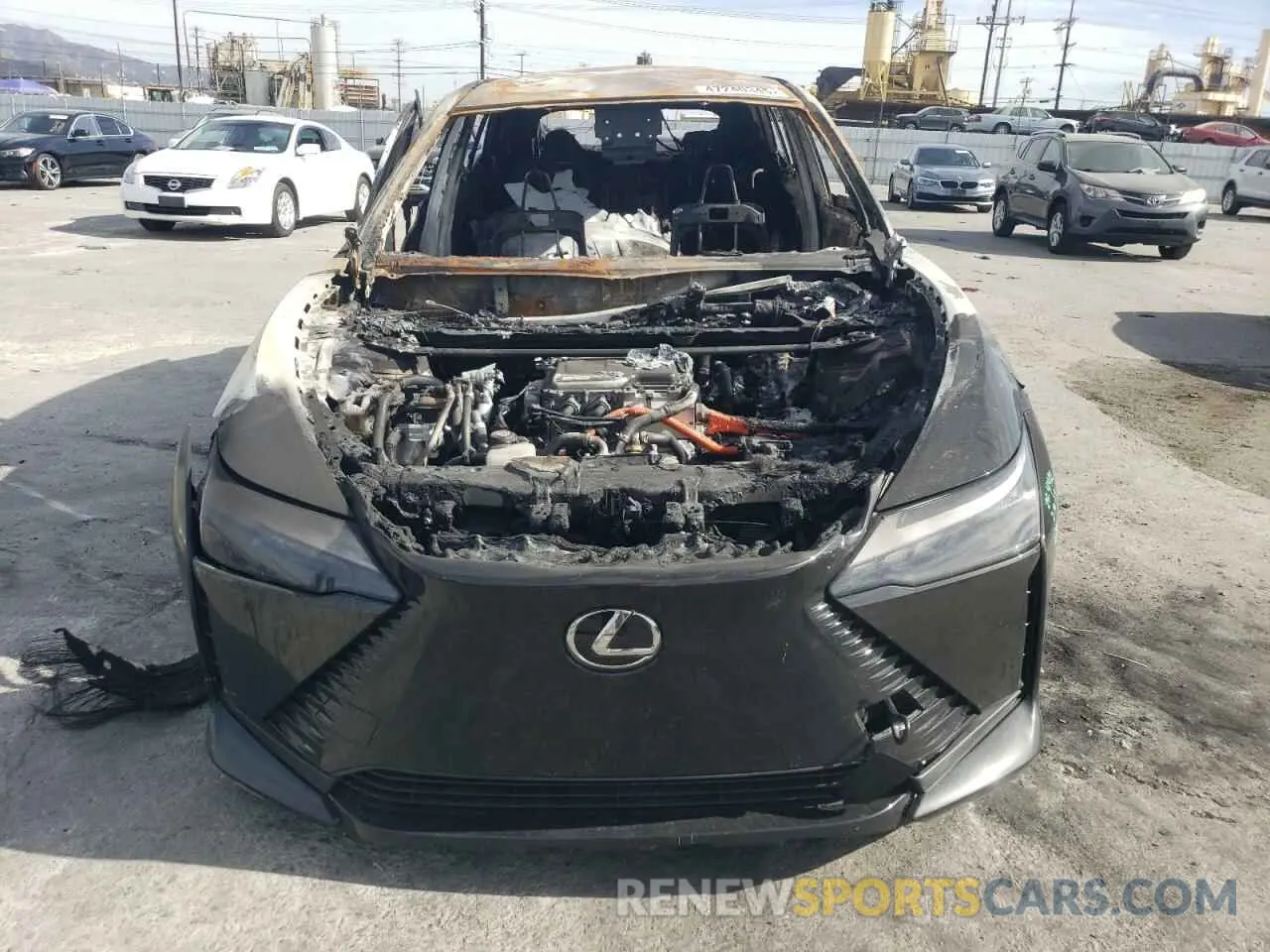 5 Photograph of a damaged car JTJABABB0RA004671 LEXUS RZ 300E 2024