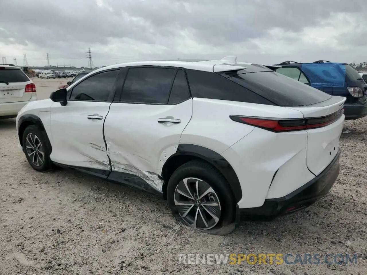 2 Photograph of a damaged car JTJABABB1RA007692 LEXUS RZ 300E 2024
