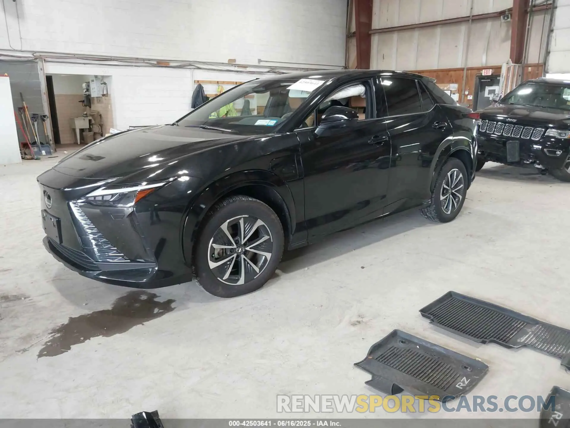 2 Photograph of a damaged car JTJABABB3RA005717 LEXUS RZ 300E 2024