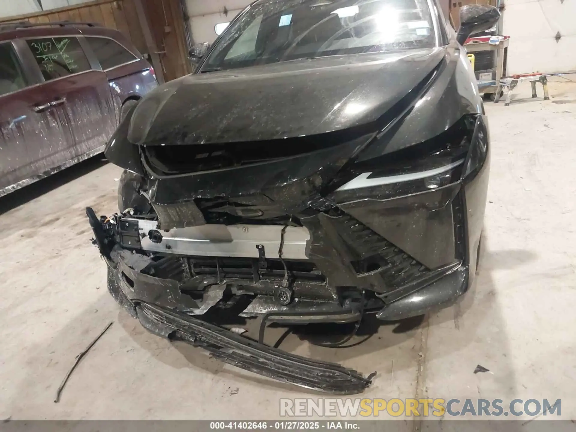 12 Photograph of a damaged car JTJABABB4RA001496 LEXUS RZ 300E 2024