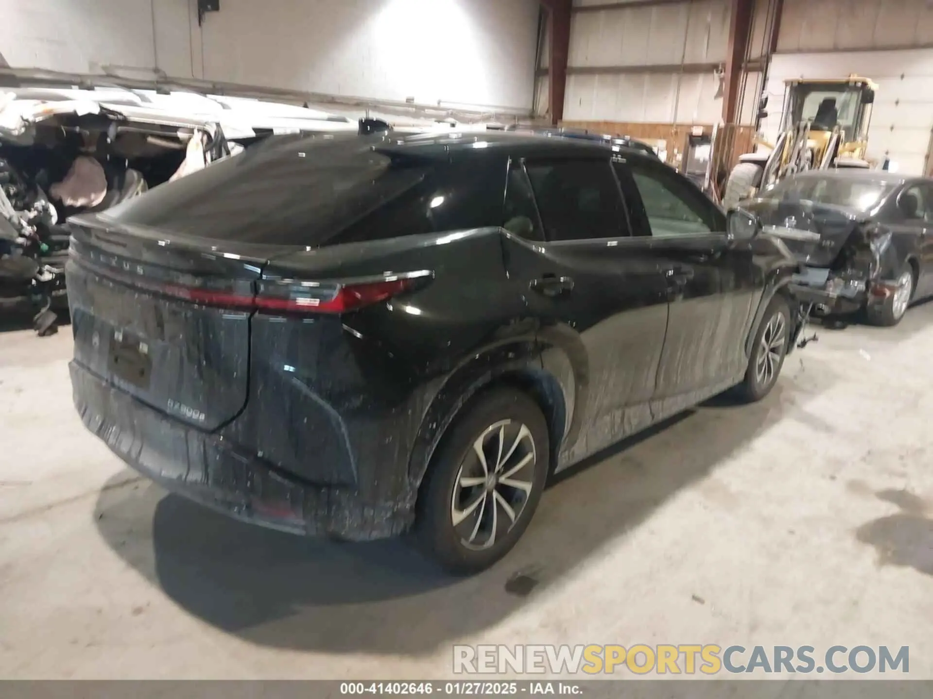 4 Photograph of a damaged car JTJABABB4RA001496 LEXUS RZ 300E 2024