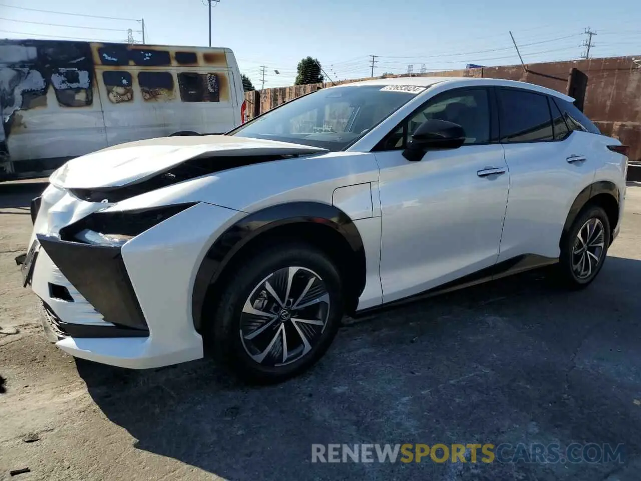 1 Photograph of a damaged car JTJABABB5RA005041 LEXUS RZ 300E 2024