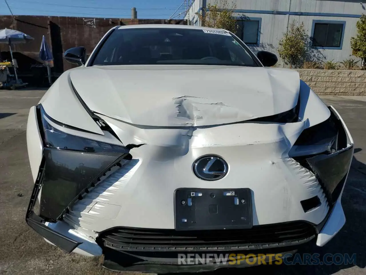 5 Photograph of a damaged car JTJABABB5RA005041 LEXUS RZ 300E 2024