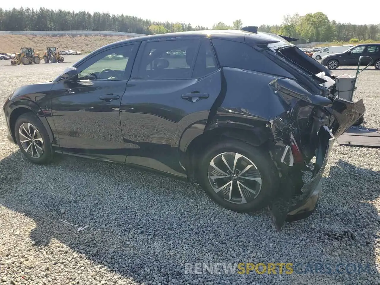 2 Photograph of a damaged car JTJABABB8RA001095 LEXUS RZ 300E 2024