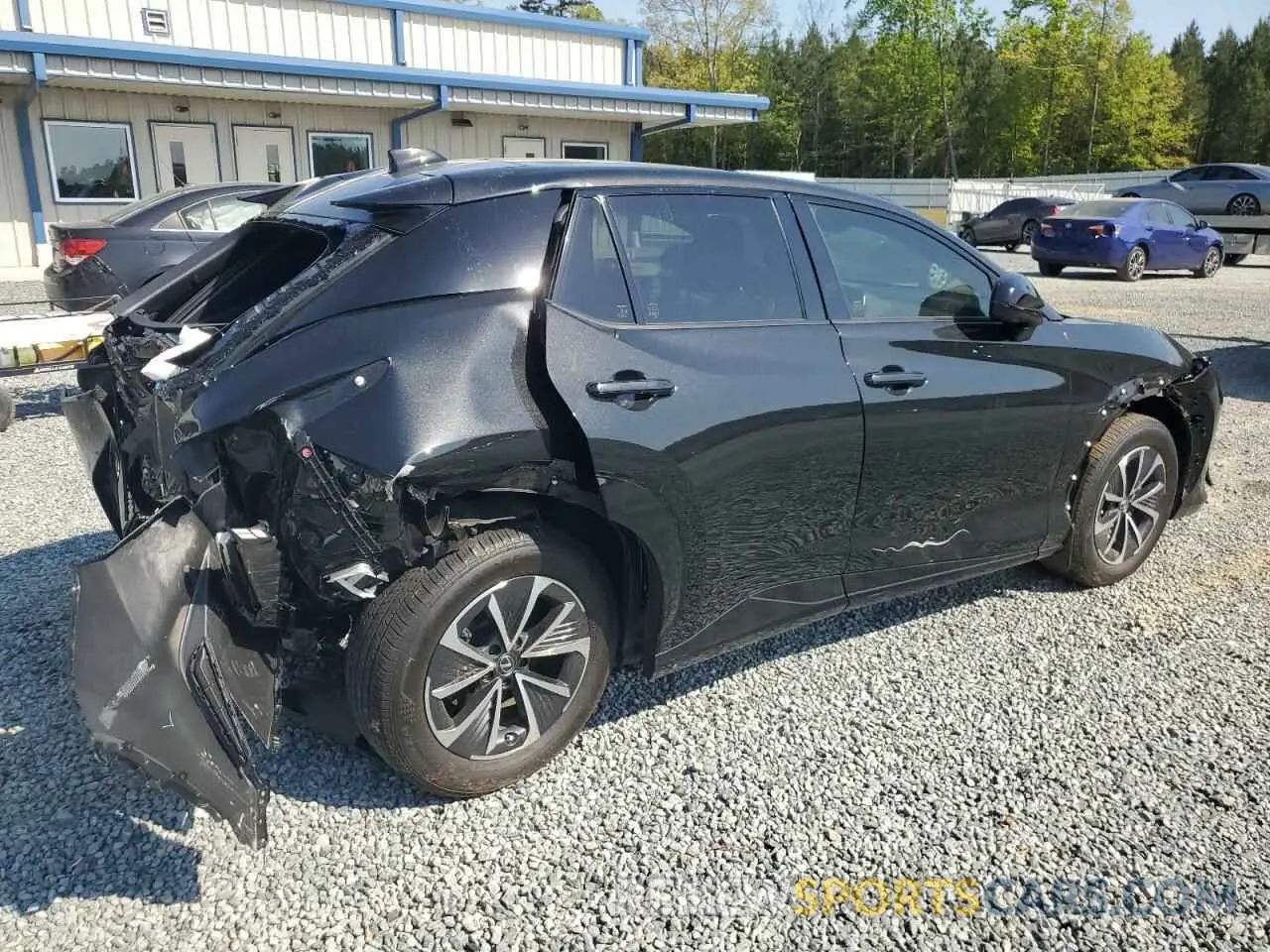 3 Photograph of a damaged car JTJABABB8RA001095 LEXUS RZ 300E 2024