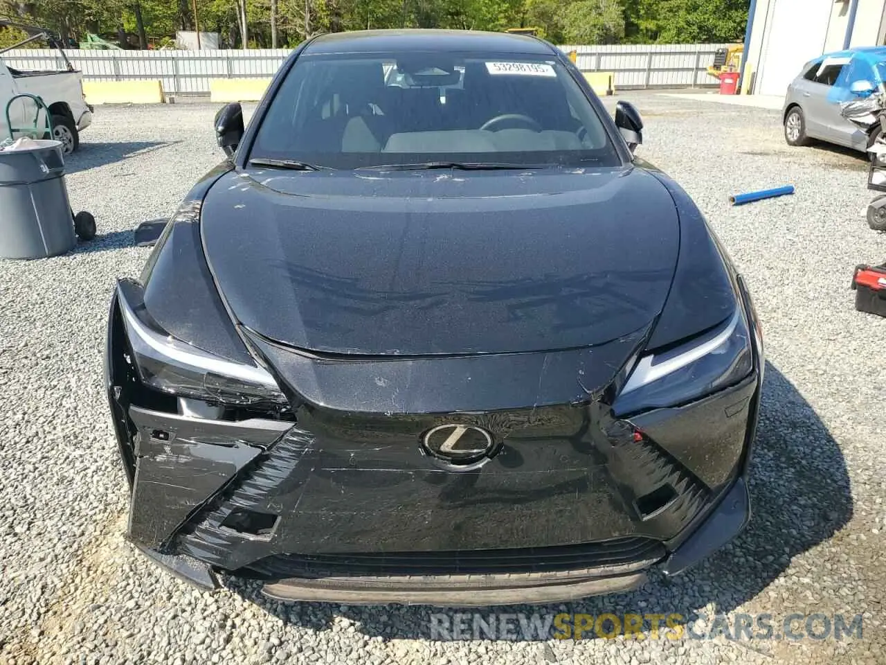 5 Photograph of a damaged car JTJABABB8RA001095 LEXUS RZ 300E 2024