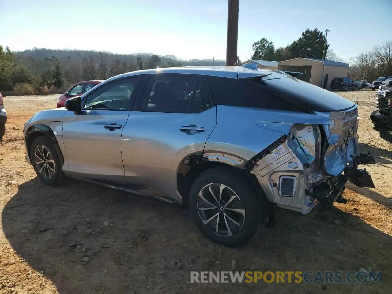 2 Photograph of a damaged car JTJABABB8RA005034 LEXUS RZ 300E 2024