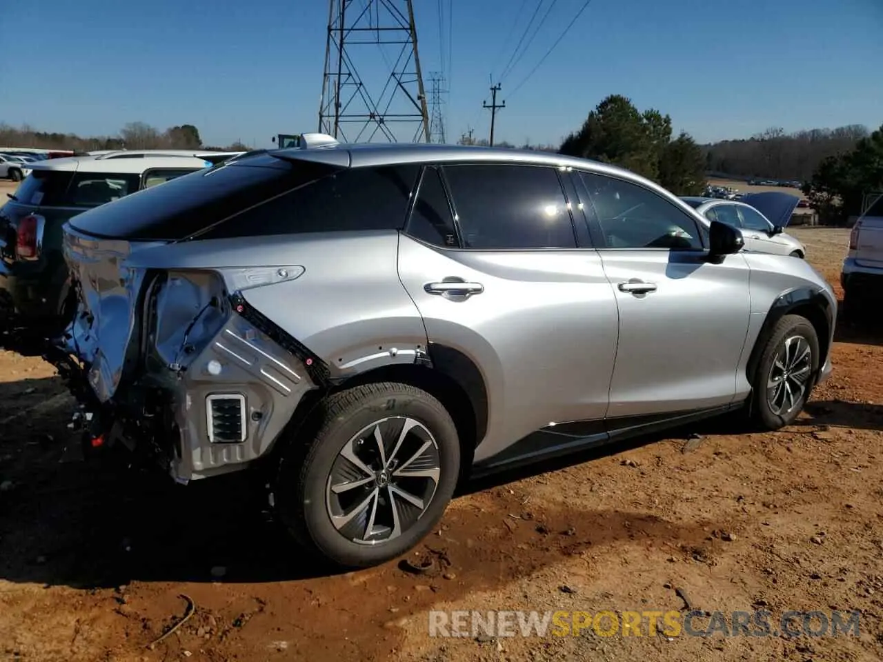 3 Photograph of a damaged car JTJABABB8RA005034 LEXUS RZ 300E 2024