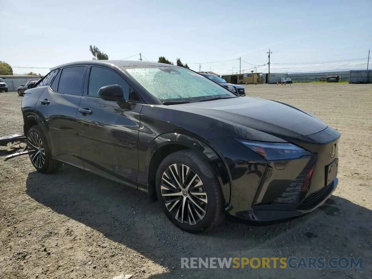 4 Photograph of a damaged car JTJABABB9RA004295 LEXUS RZ 300E 2024
