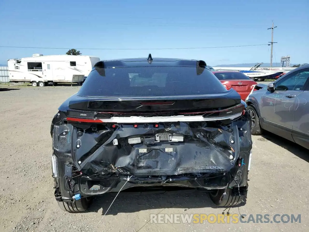 6 Photograph of a damaged car JTJABABB9RA004295 LEXUS RZ 300E 2024