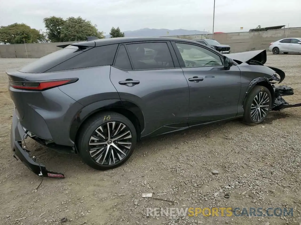 3 Photograph of a damaged car JTJABABBXRA003771 LEXUS RZ 300E 2024