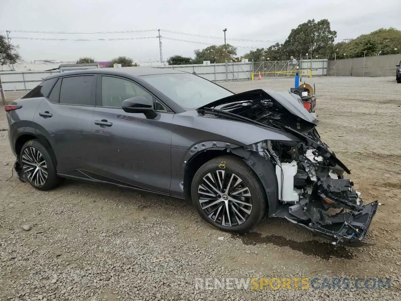 4 Photograph of a damaged car JTJABABBXRA003771 LEXUS RZ 300E 2024