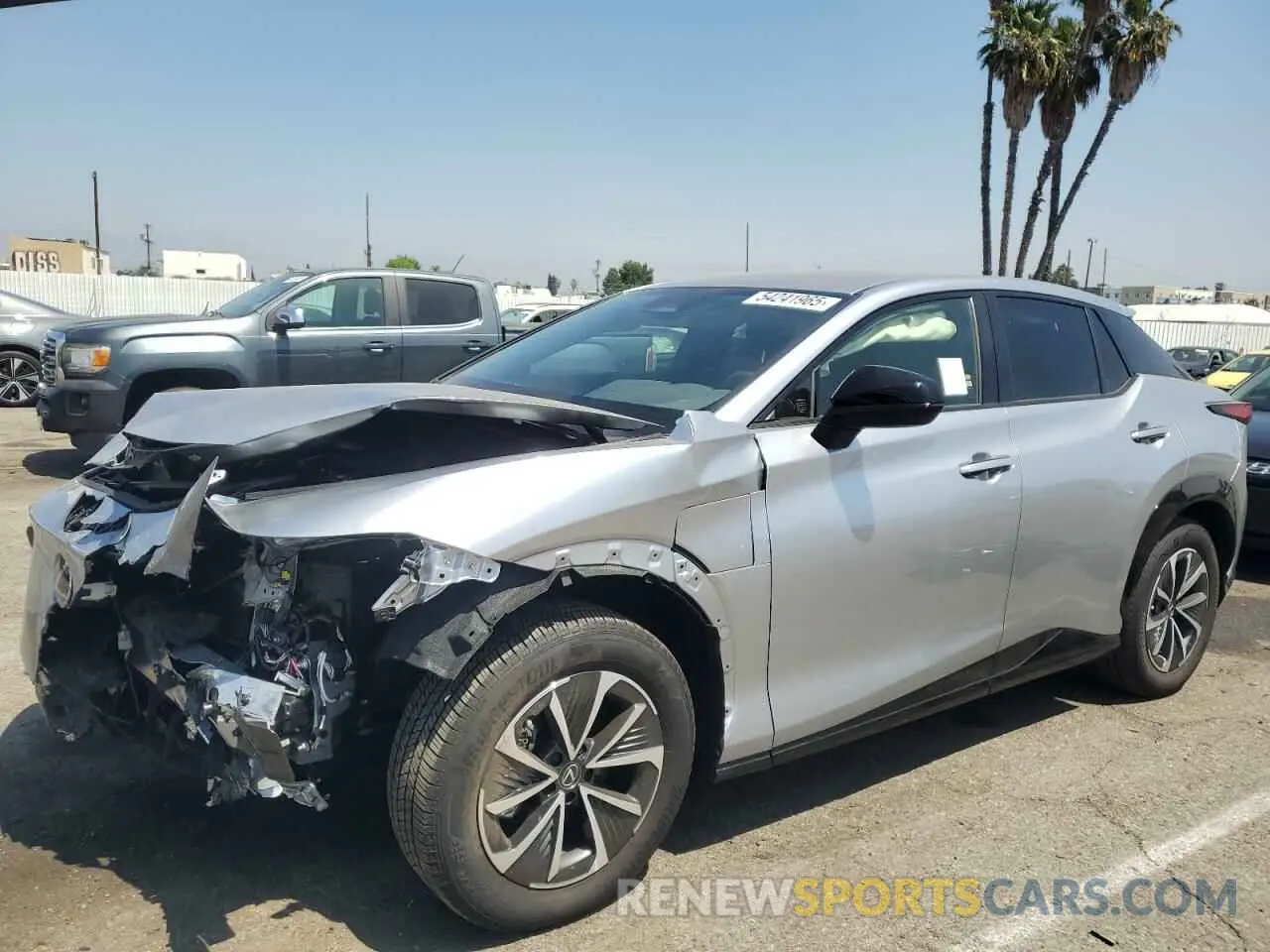1 Photograph of a damaged car JTJABABB3SA007988 LEXUS RZ 300E 2025