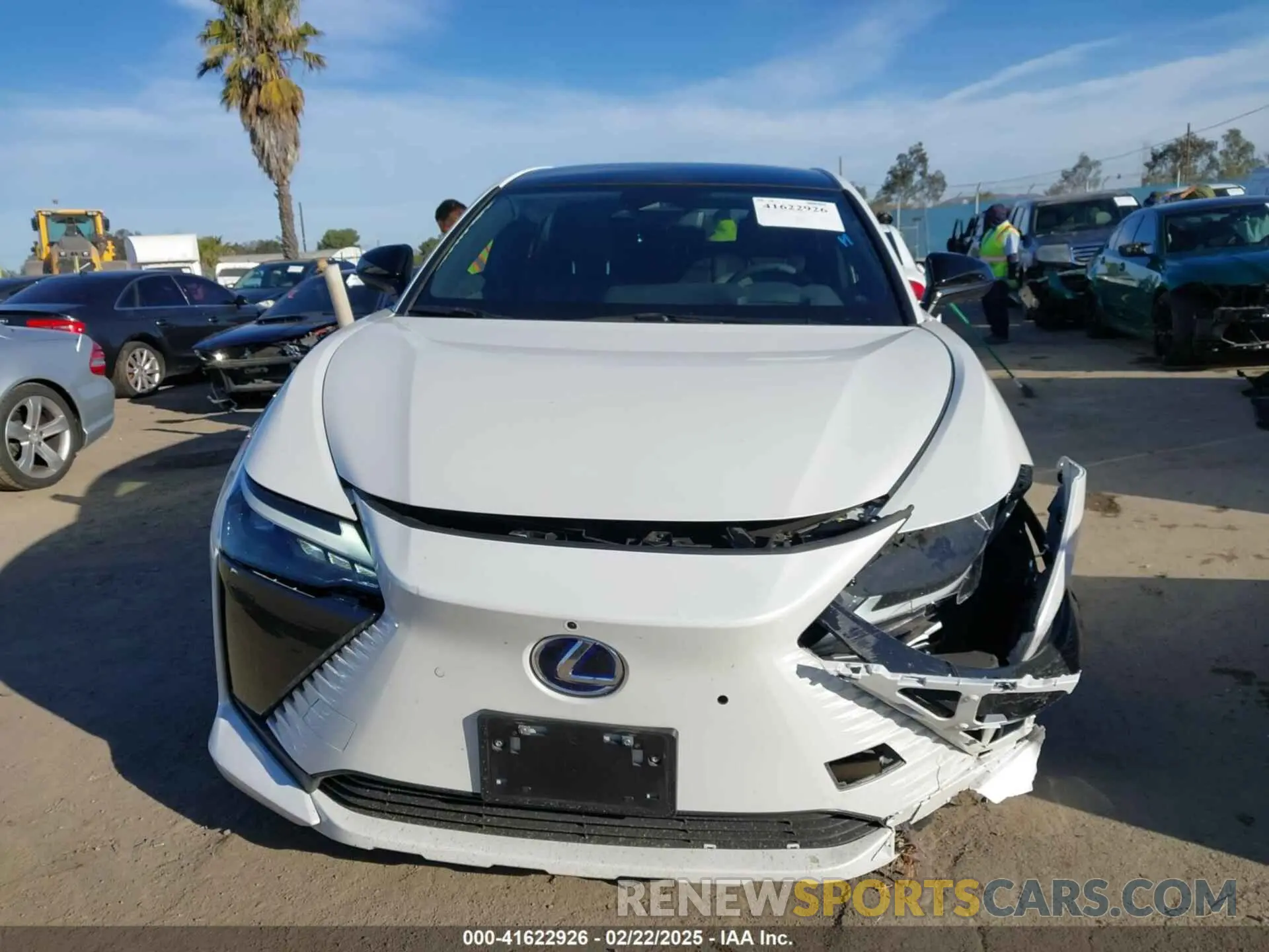 12 Photograph of a damaged car JTJAAAAB0PA018622 LEXUS RZ 450E 2023