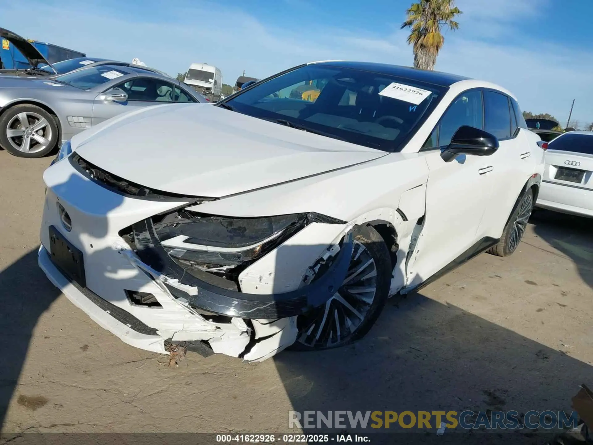 2 Photograph of a damaged car JTJAAAAB0PA018622 LEXUS RZ 450E 2023