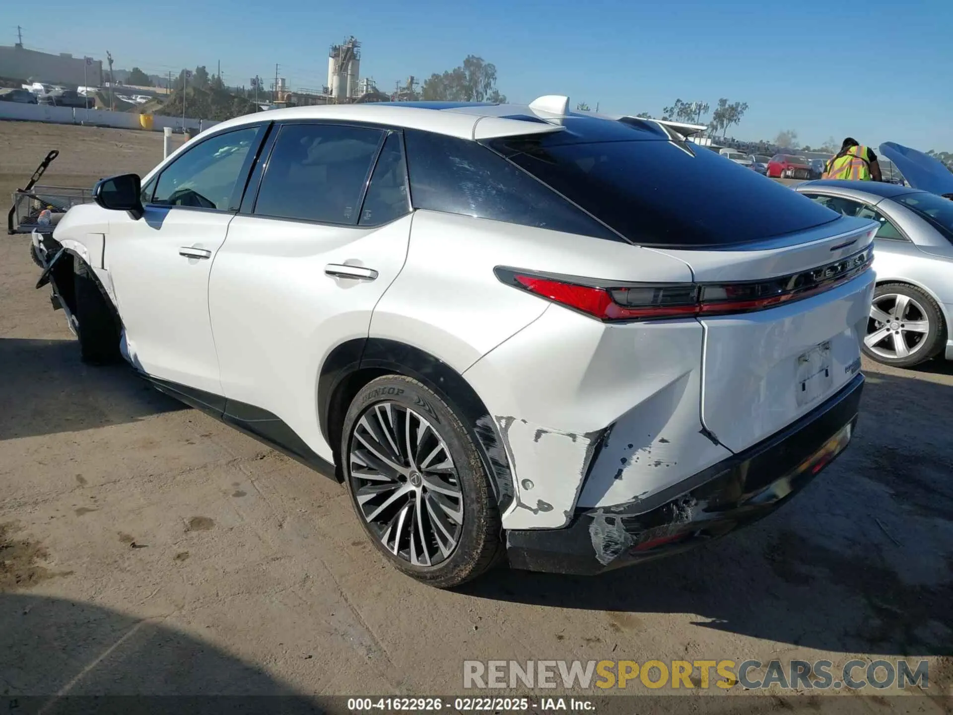 3 Photograph of a damaged car JTJAAAAB0PA018622 LEXUS RZ 450E 2023