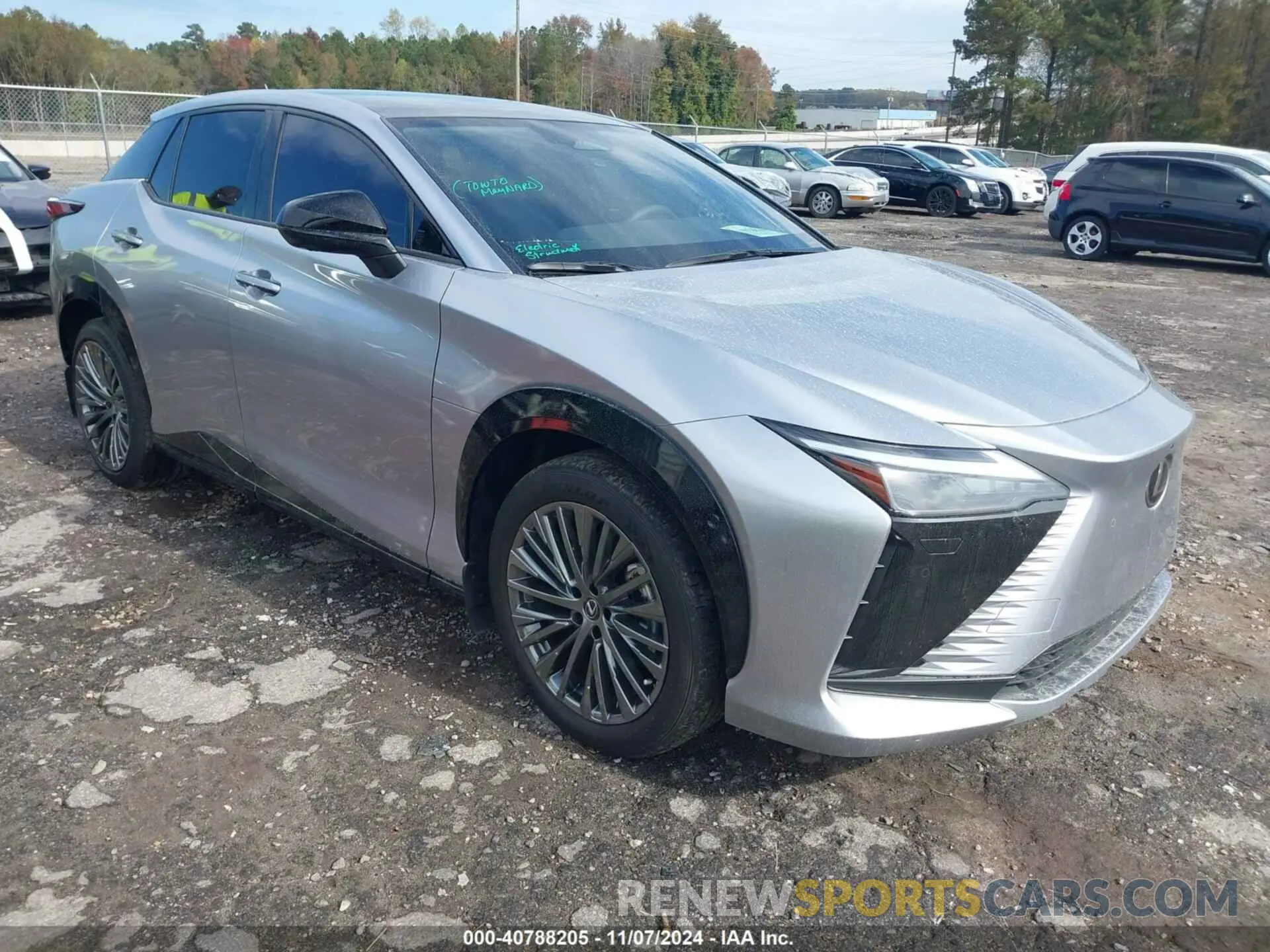 1 Photograph of a damaged car JTJAAAAB1PA016281 LEXUS RZ 450E 2023