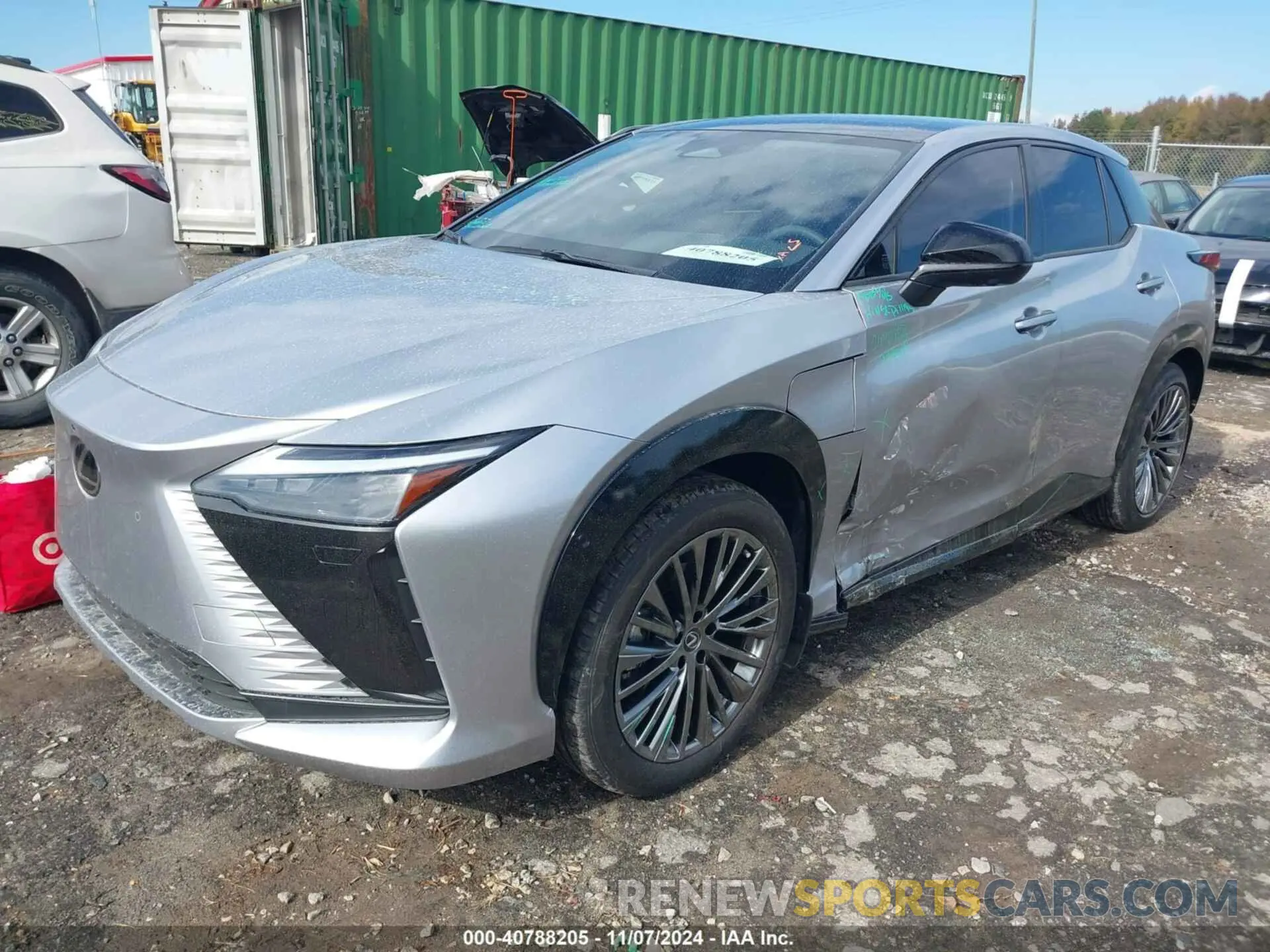 2 Photograph of a damaged car JTJAAAAB1PA016281 LEXUS RZ 450E 2023