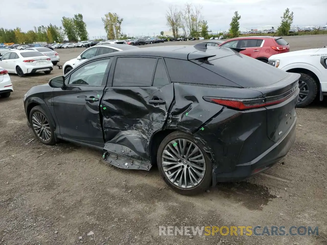 2 Photograph of a damaged car JTJAAAAB2PA002907 LEXUS RZ 450E 2023