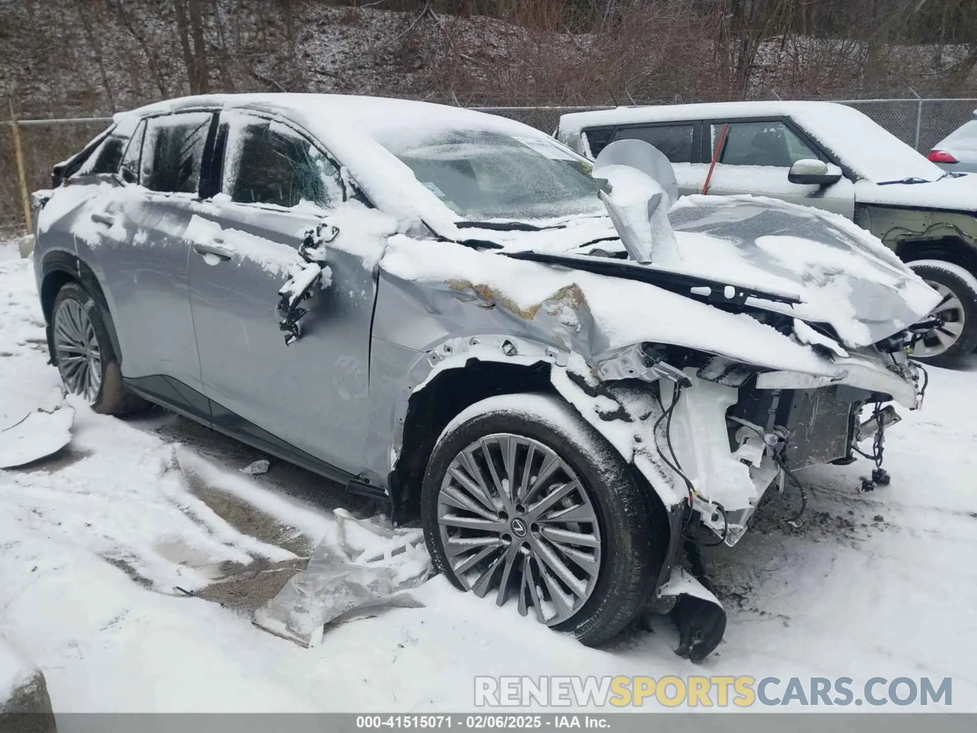 1 Photograph of a damaged car JTJAAAAB2PA014698 LEXUS RZ 450E 2023