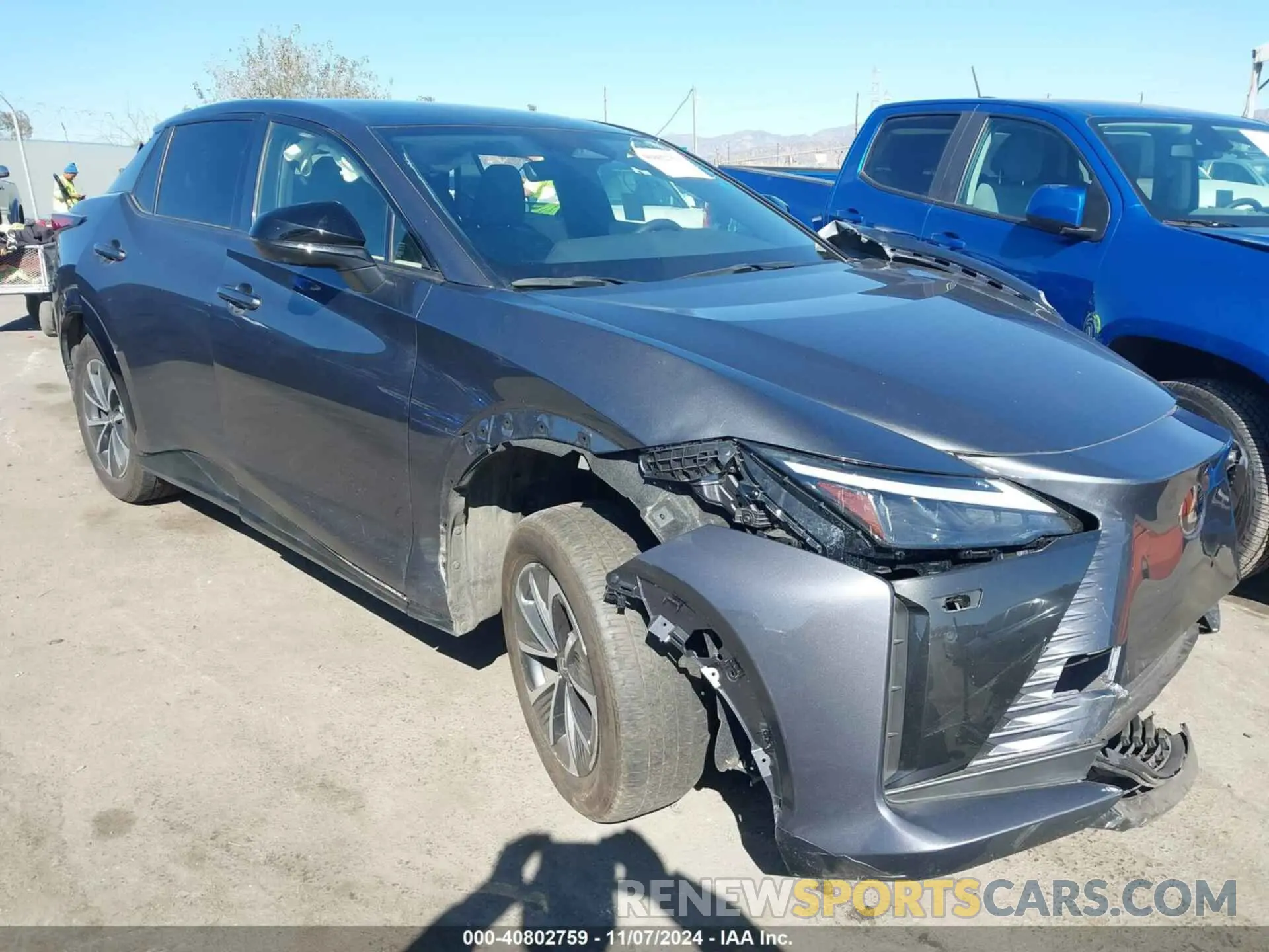 1 Photograph of a damaged car JTJAAAAB3PA008294 LEXUS RZ 450E 2023