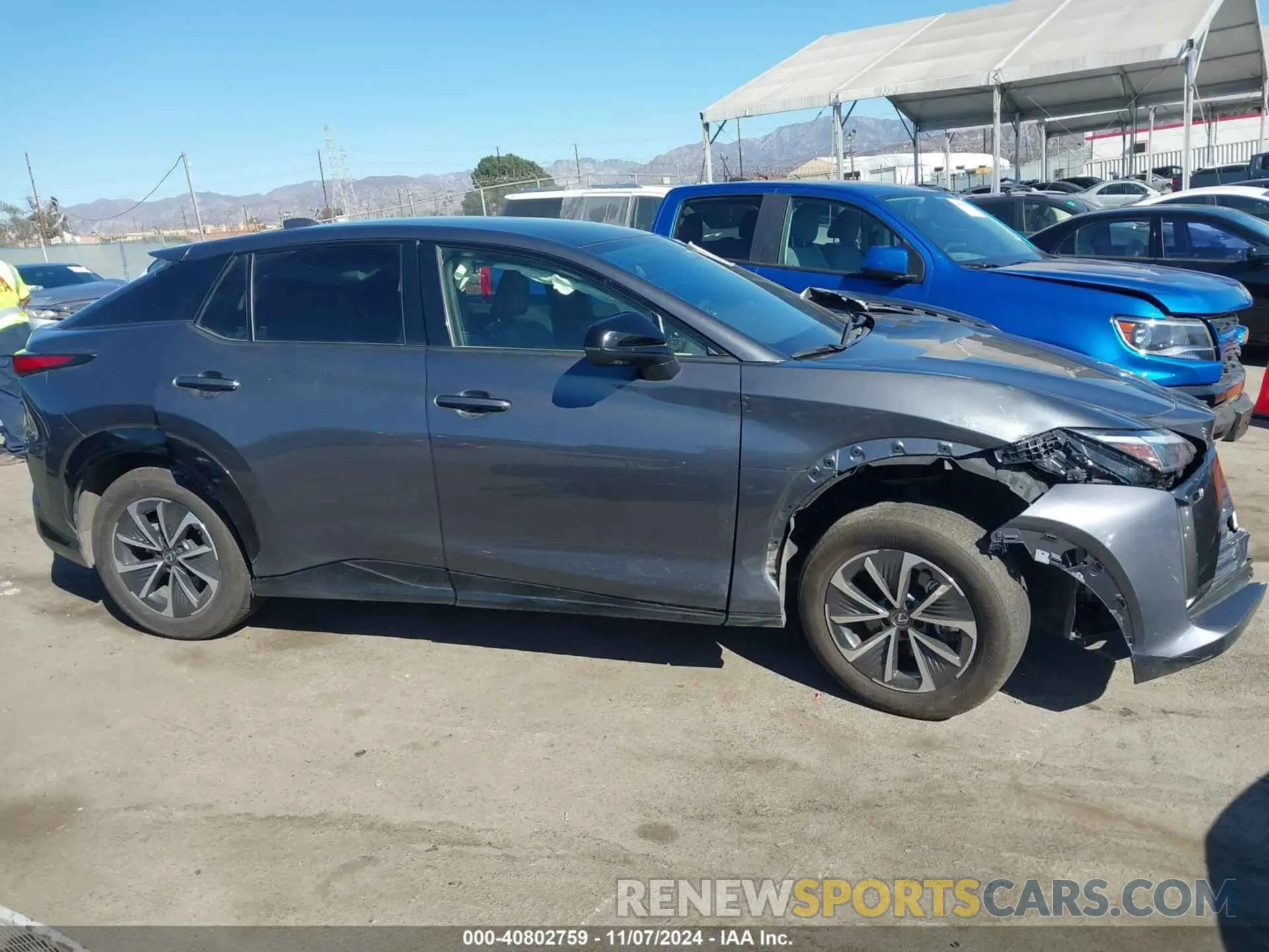 13 Photograph of a damaged car JTJAAAAB3PA008294 LEXUS RZ 450E 2023