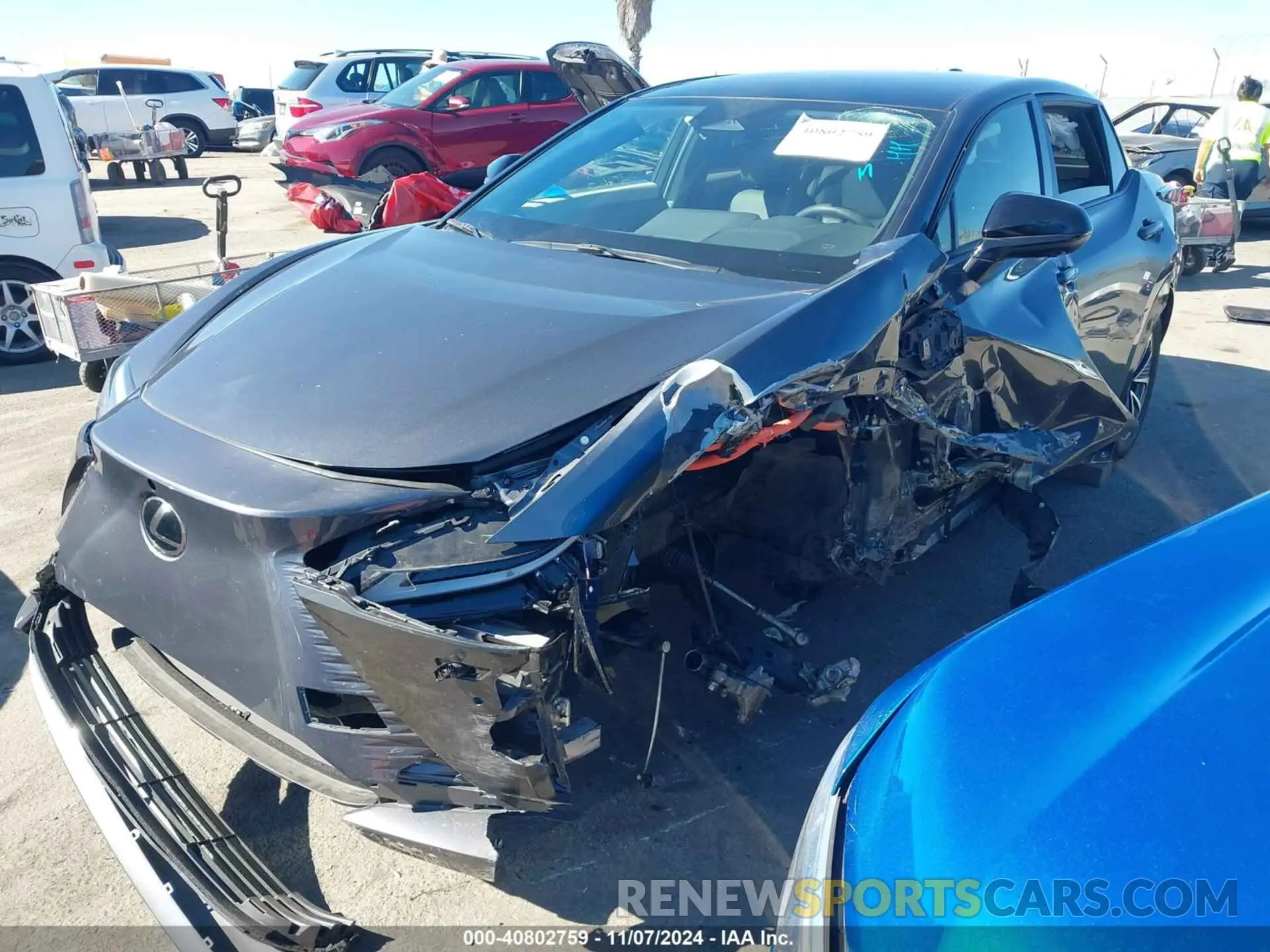 2 Photograph of a damaged car JTJAAAAB3PA008294 LEXUS RZ 450E 2023