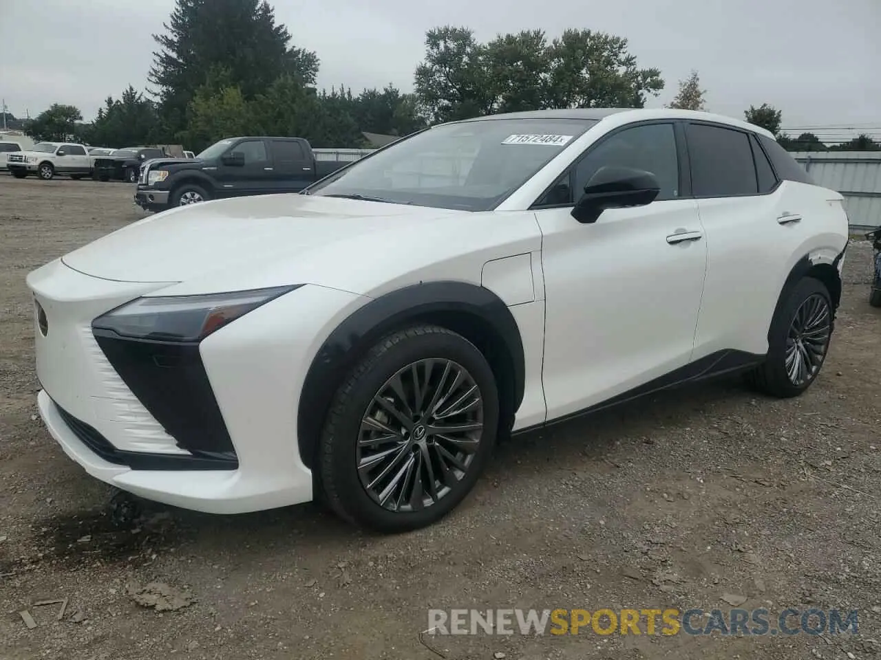 1 Photograph of a damaged car JTJAAAAB4PA013942 LEXUS RZ 450E 2023