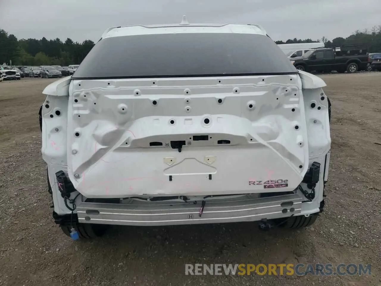 6 Photograph of a damaged car JTJAAAAB4PA013942 LEXUS RZ 450E 2023