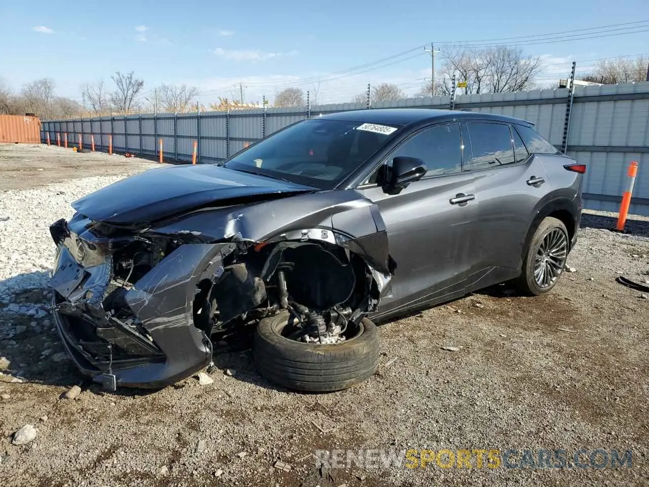 1 Photograph of a damaged car JTJAAAAB5PA007146 LEXUS RZ 450E 2023