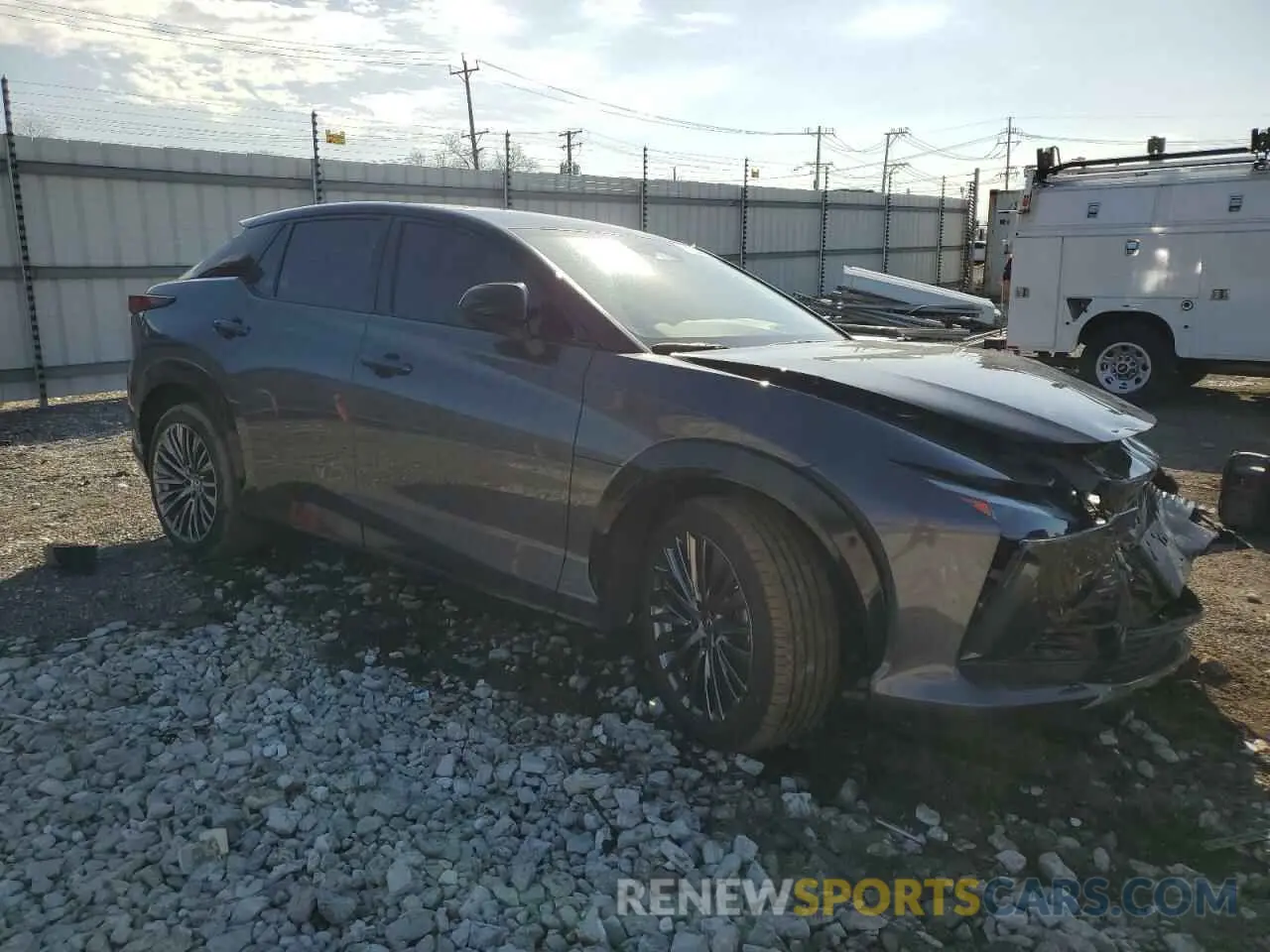 4 Photograph of a damaged car JTJAAAAB5PA007146 LEXUS RZ 450E 2023