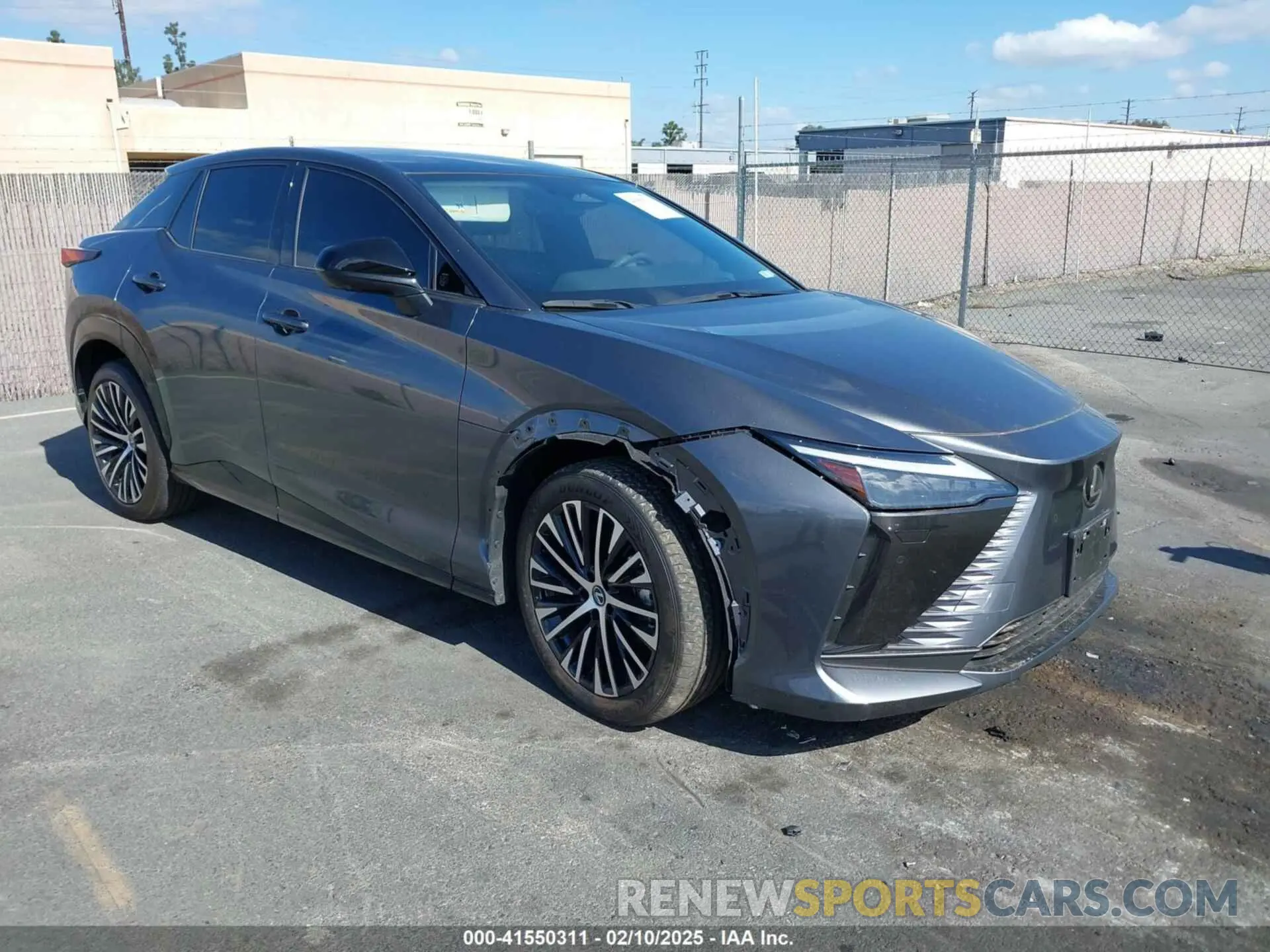 1 Photograph of a damaged car JTJAAAAB5PA011228 LEXUS RZ 450E 2023