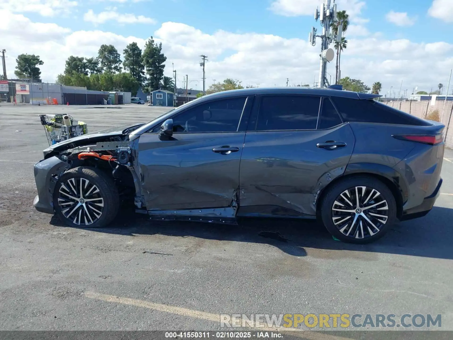 14 Photograph of a damaged car JTJAAAAB5PA011228 LEXUS RZ 450E 2023