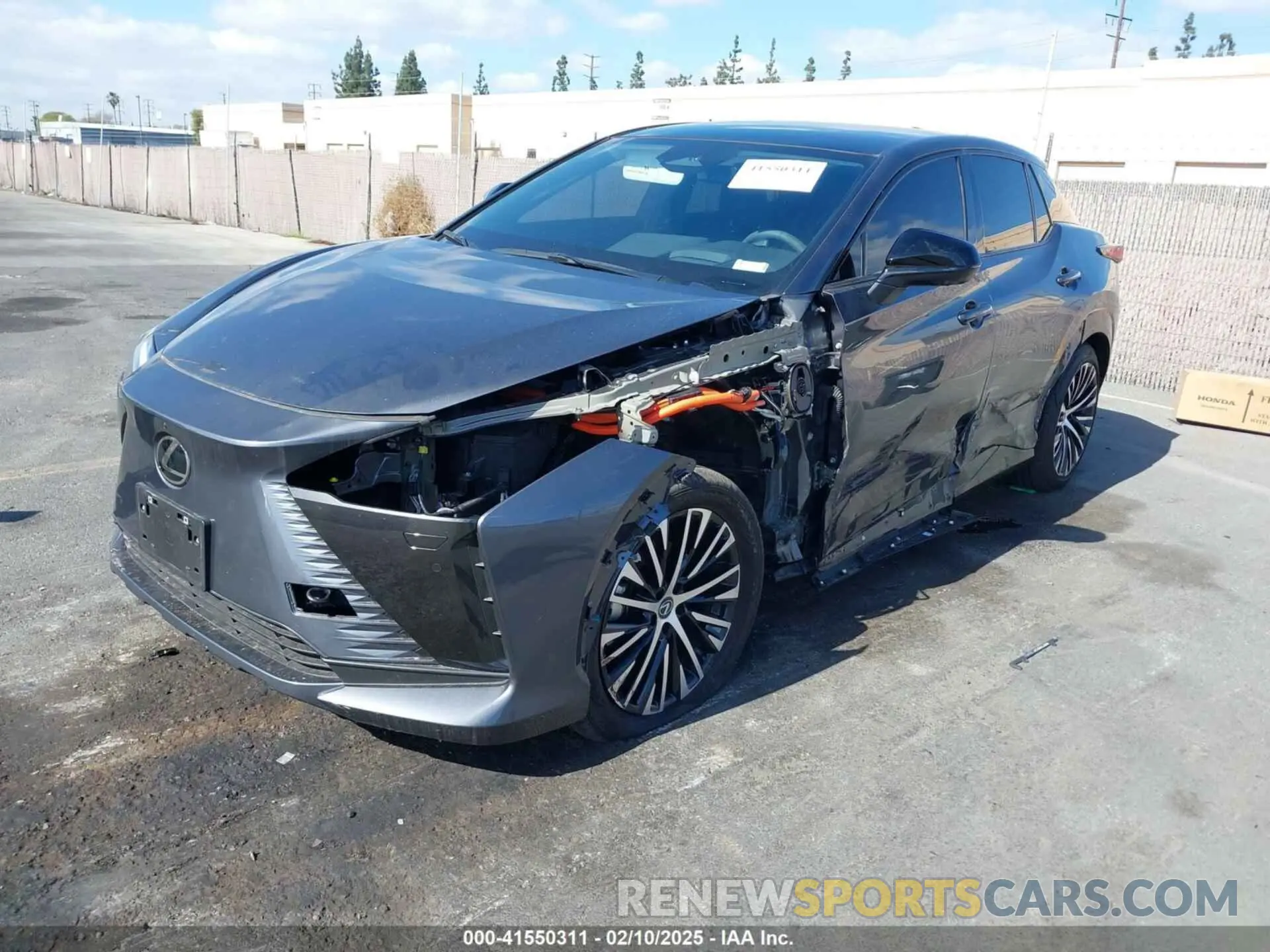 2 Photograph of a damaged car JTJAAAAB5PA011228 LEXUS RZ 450E 2023