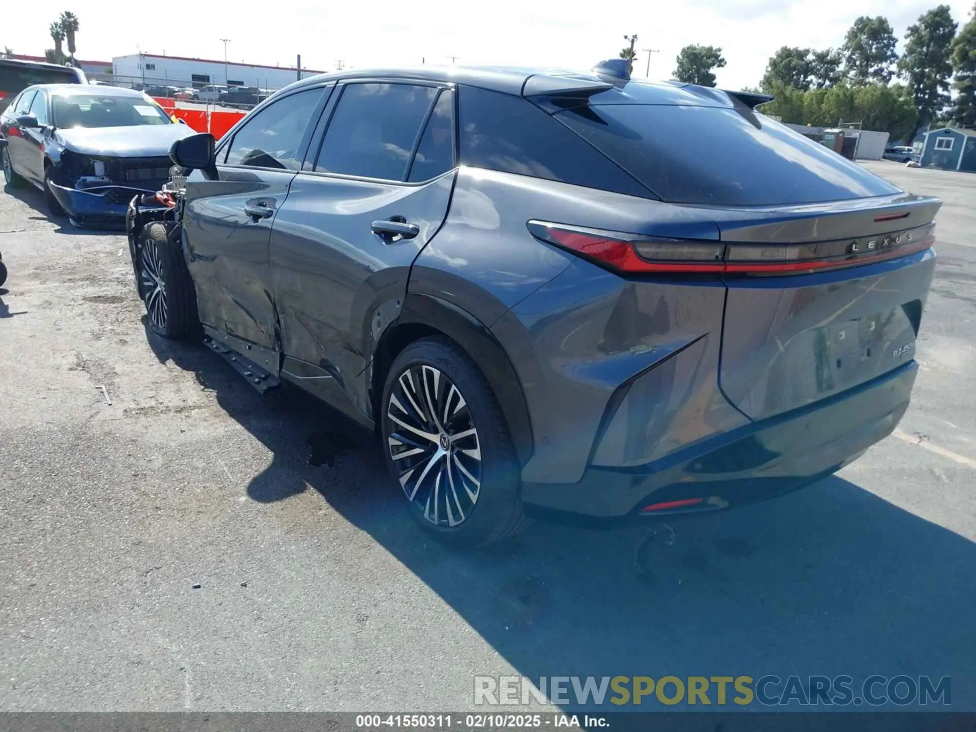 3 Photograph of a damaged car JTJAAAAB5PA011228 LEXUS RZ 450E 2023