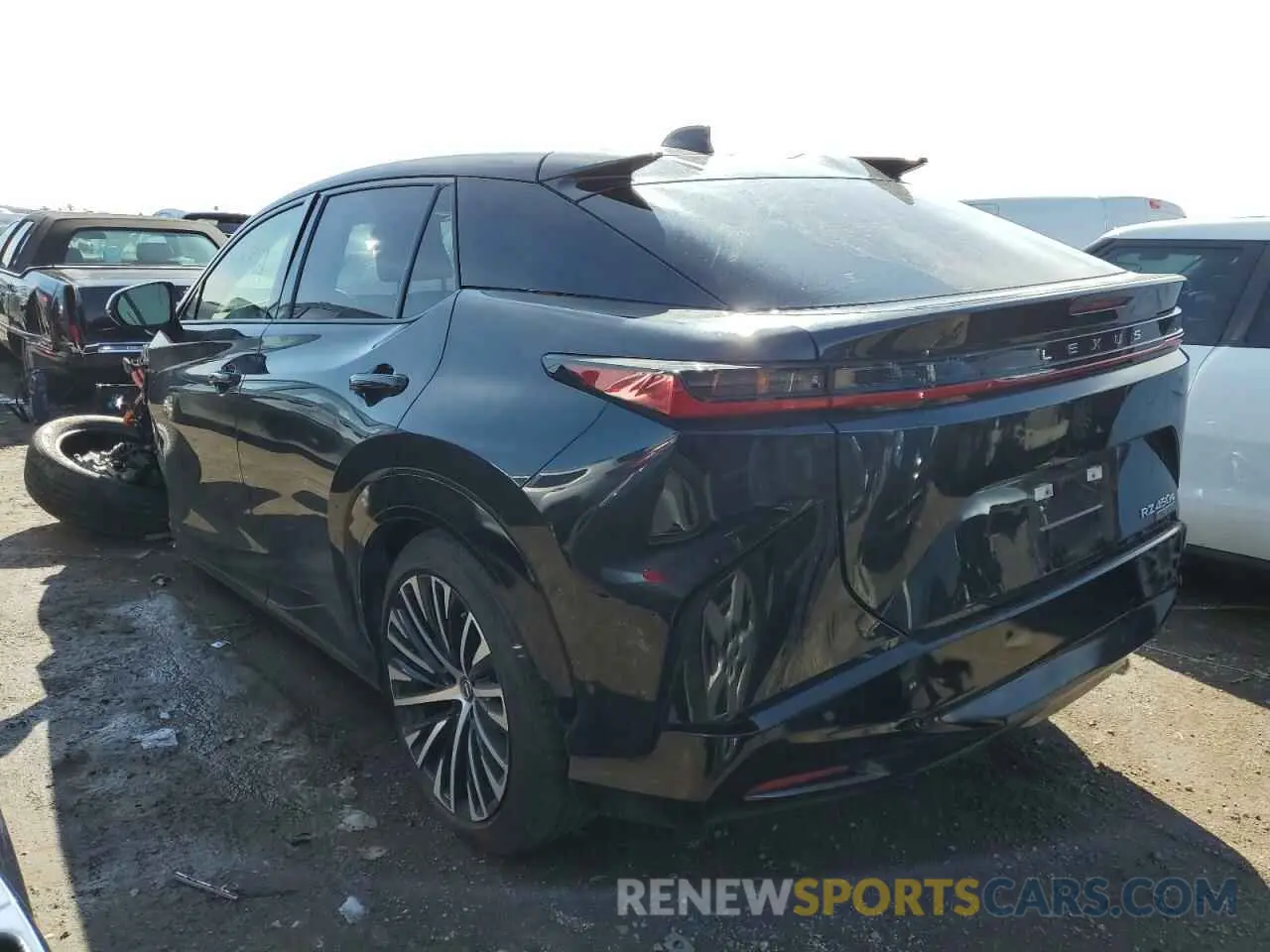 2 Photograph of a damaged car JTJAAAAB5PA018566 LEXUS RZ 450E 2023