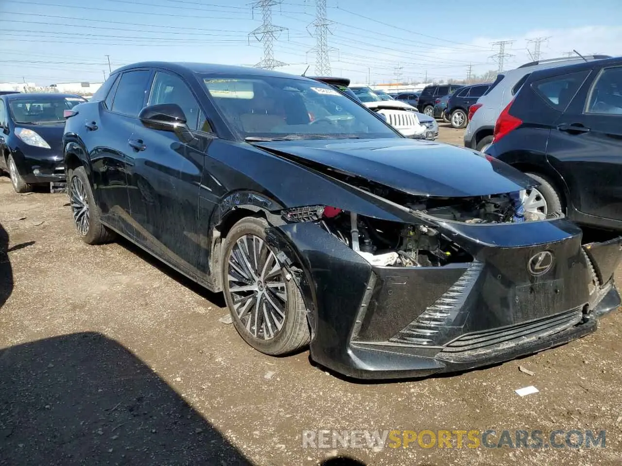 4 Photograph of a damaged car JTJAAAAB5PA018566 LEXUS RZ 450E 2023