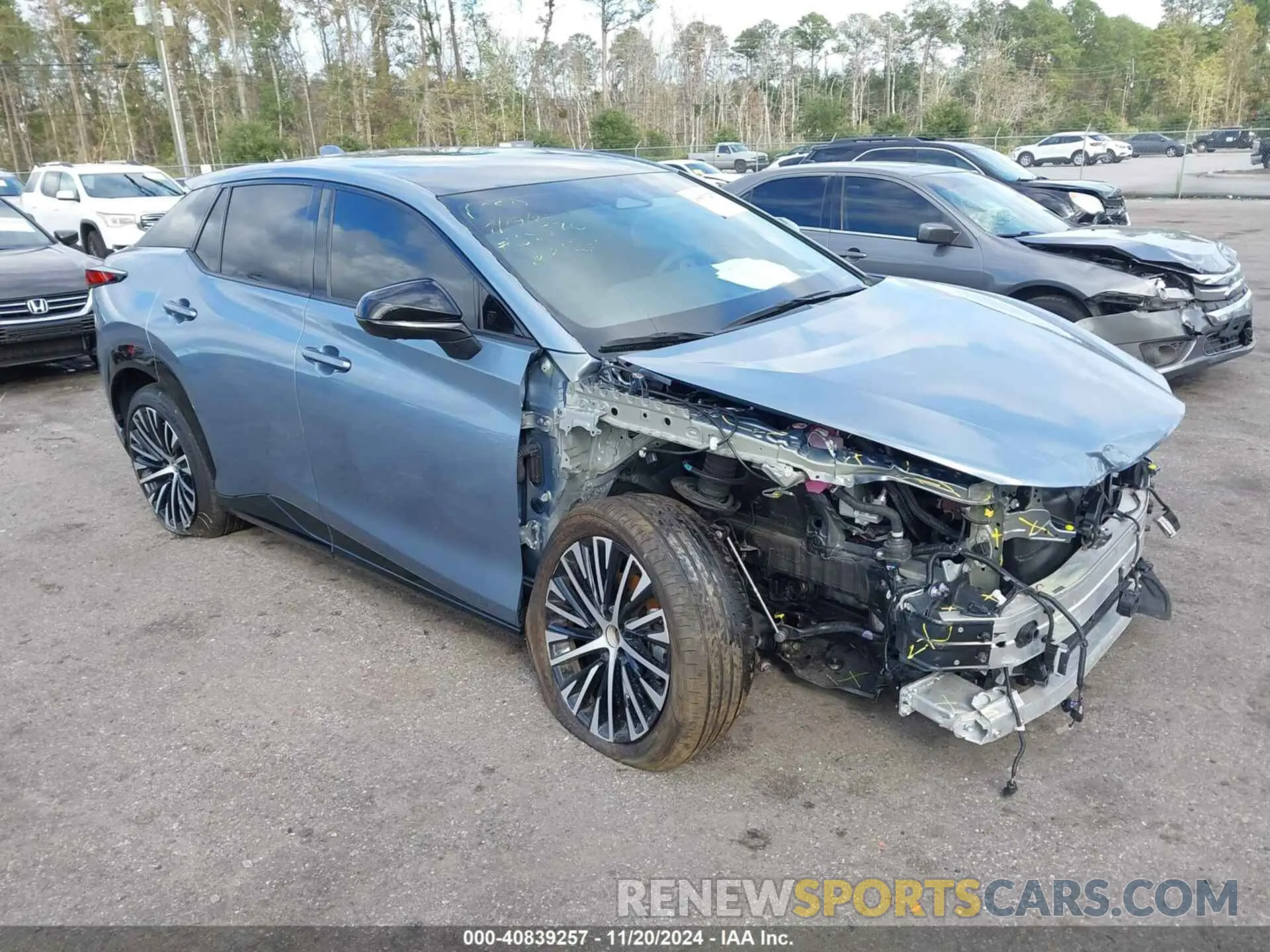 1 Photograph of a damaged car JTJAAAAB6PA002716 LEXUS RZ 450E 2023