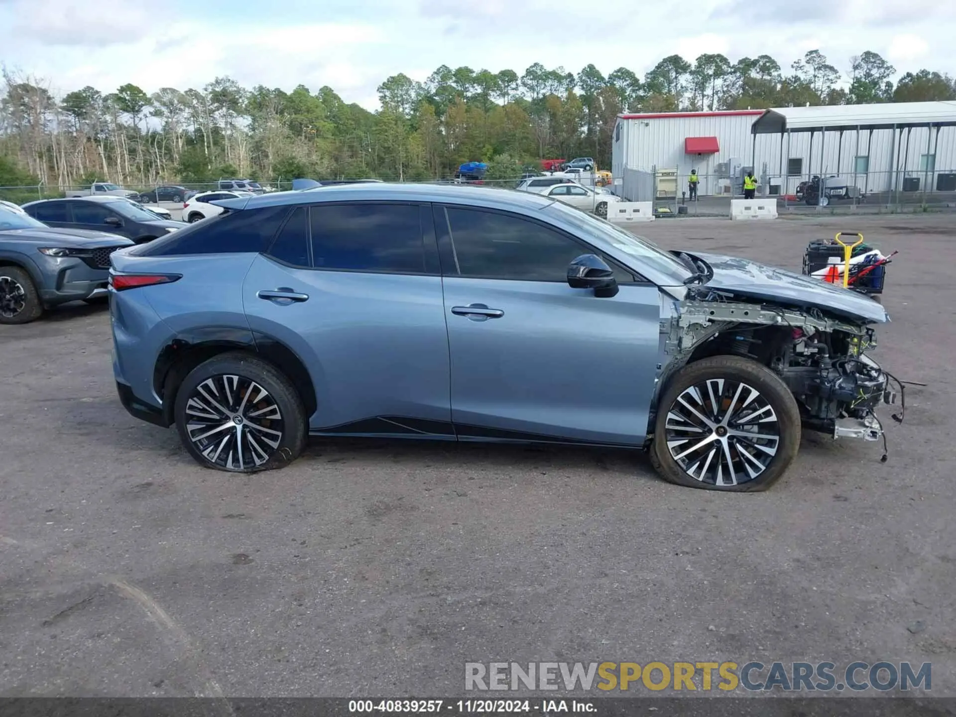 14 Photograph of a damaged car JTJAAAAB6PA002716 LEXUS RZ 450E 2023
