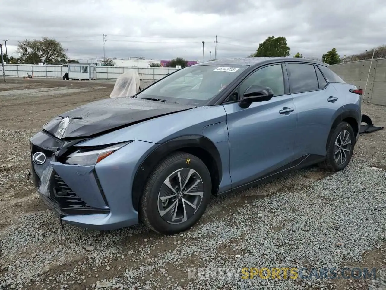 1 Photograph of a damaged car JTJAAAAB6PA009956 LEXUS RZ 450E 2023