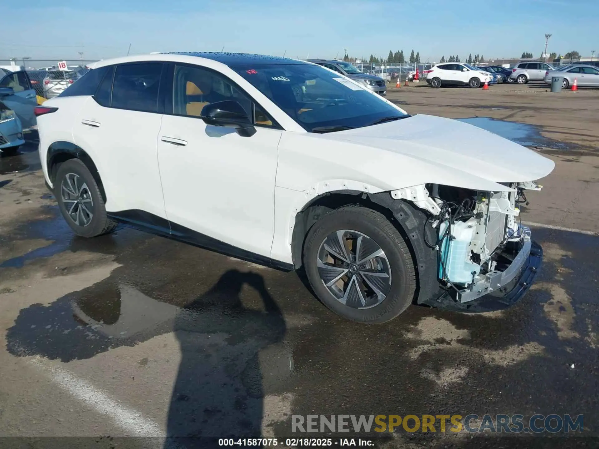 1 Photograph of a damaged car JTJAAAAB6PA021010 LEXUS RZ 450E 2023