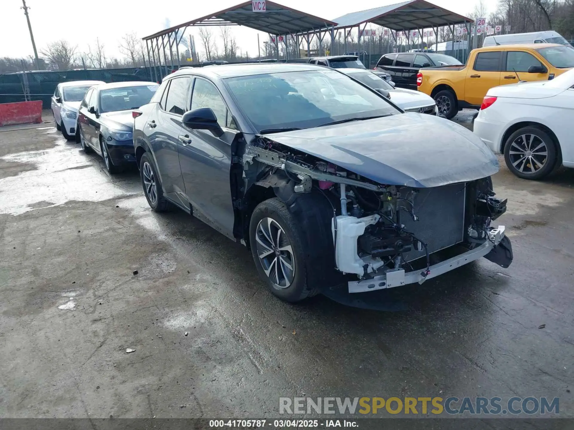 1 Photograph of a damaged car JTJAAAAB7PA016155 LEXUS RZ 450E 2023