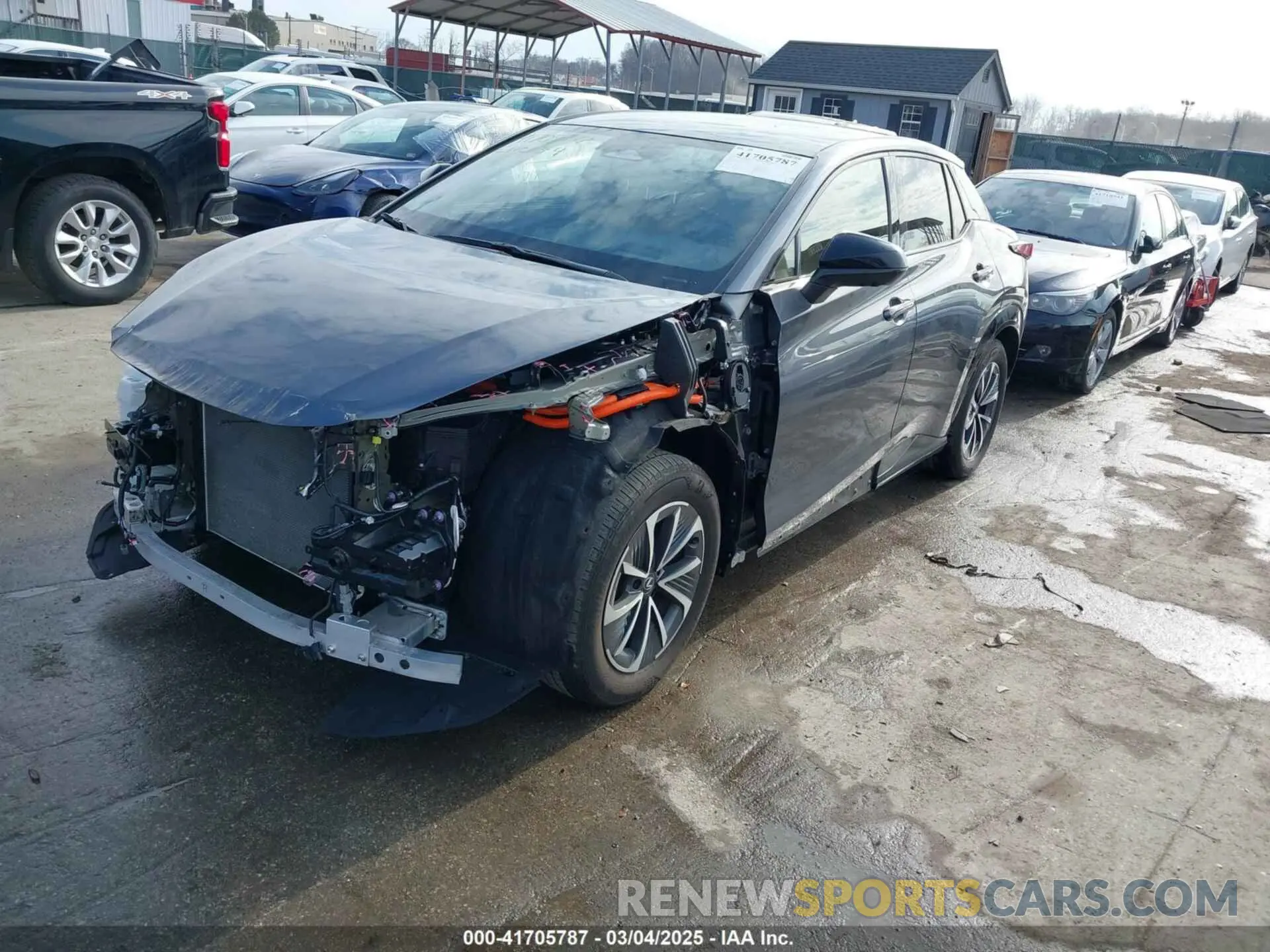 2 Photograph of a damaged car JTJAAAAB7PA016155 LEXUS RZ 450E 2023
