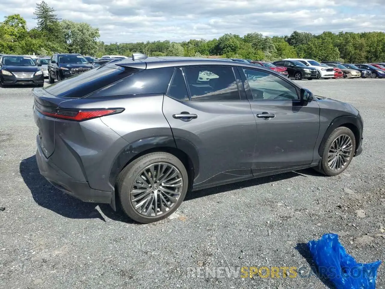 3 Photograph of a damaged car JTJAAAAB8PA007626 LEXUS RZ 450E 2023